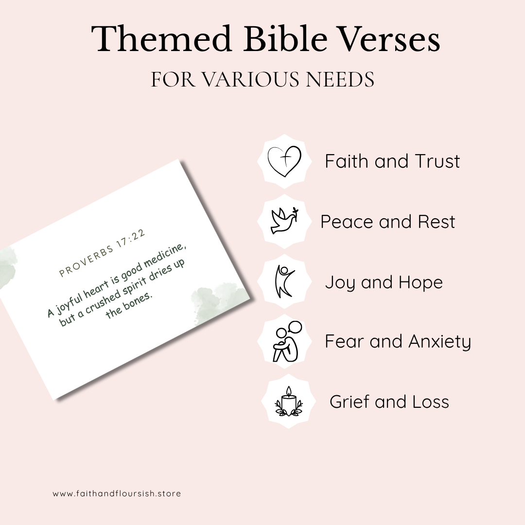Bible Verse Memorization Cards