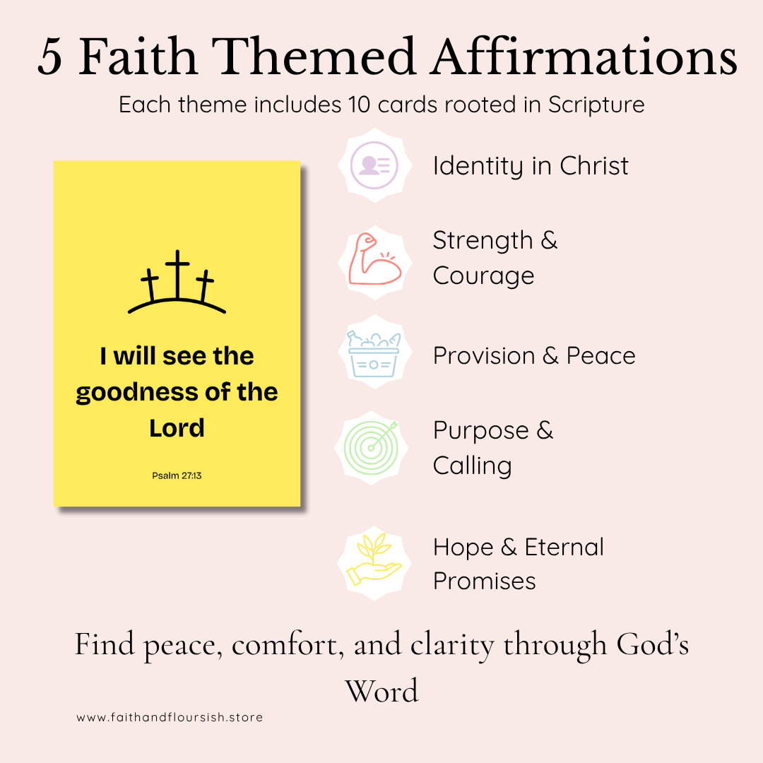 Christian Affirmation Cards