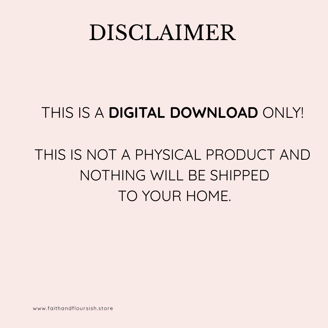 Christian Affirmation Cards