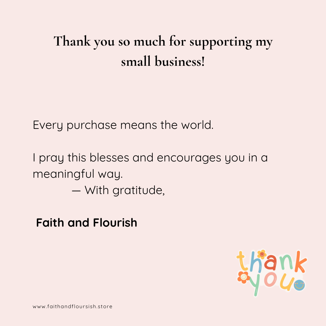 Christian Affirmation Cards