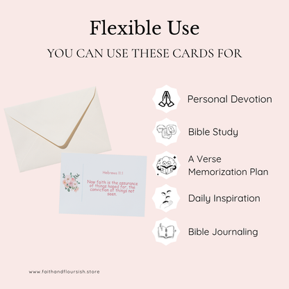 Bible Verse Memorization Cards