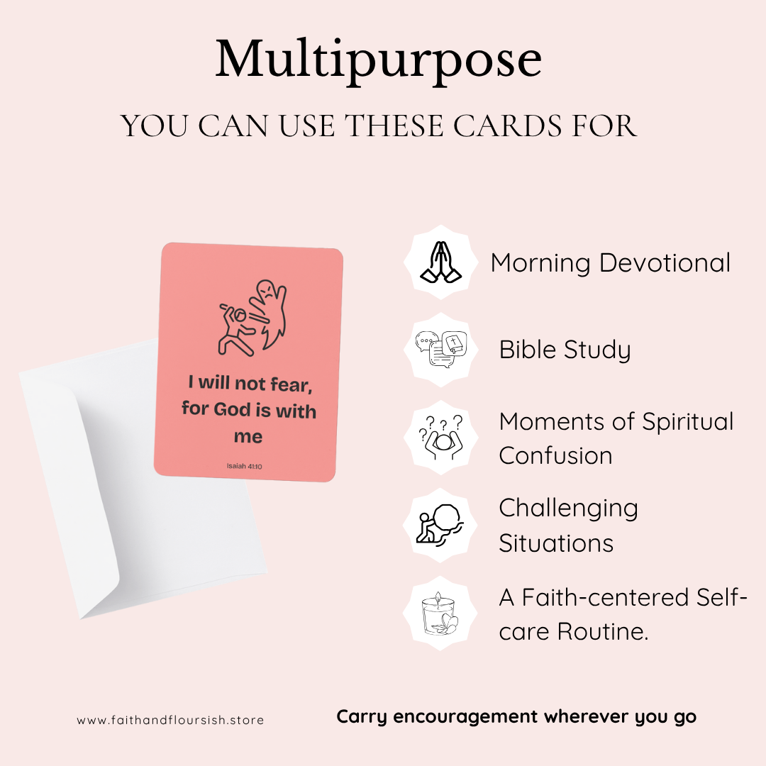 Christian Affirmation Cards