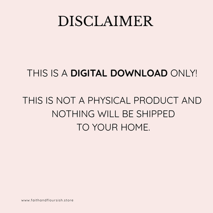 Christian Affirmation Cards